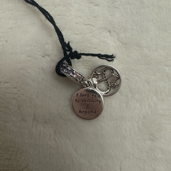 PANDORA - GALAXY/ INFINITY CHARM - I LOVE YOU TO INFINITY AND BEYOND - NWT - Picture 5 of 6